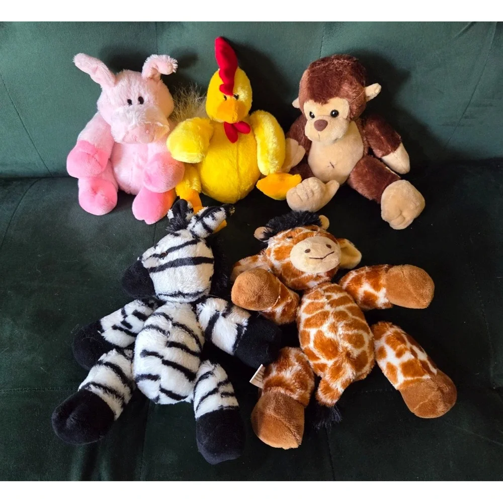 SwaPets Swap Pets Mix N Match Magnetic Plush Toys Farm Zoo Animal